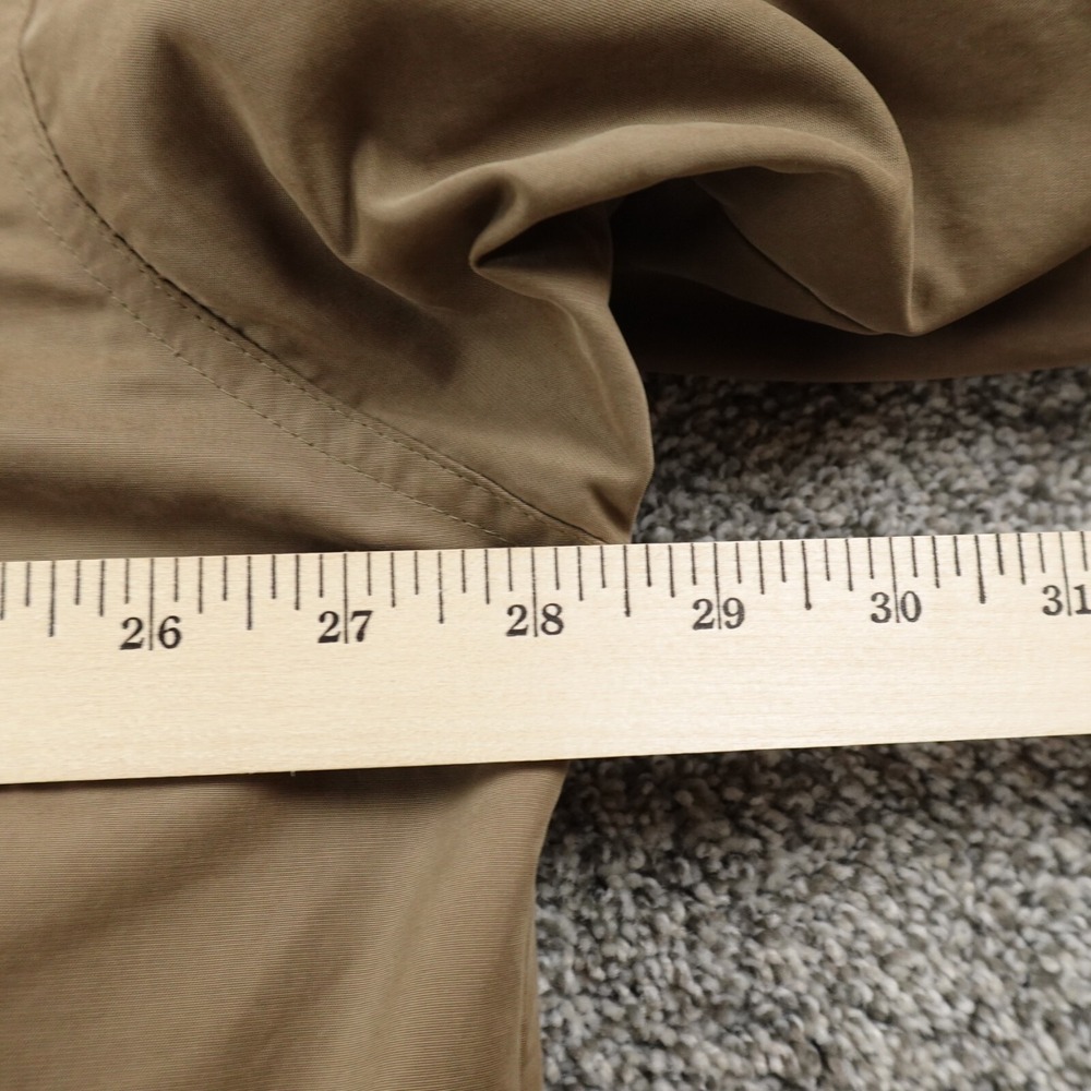 VTG Columbia Jacket Mens XL Brown Fleece Lined Windbreaker Bomber Zip Coat Hike - Picture 13 of 15
